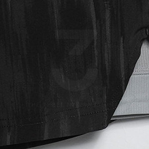 Pantalones Cortos Deportivos Ligeros Hechos a Medida para Hombre, Tejidos, Sólidos, Casuales, de Movilidad Media-Máxima, Transpirables, para Entrenamiento Físico y Levantamiento de Pesas - Product Image 3