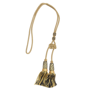Borlas de Hilo de Seda Dorado - Adornos Cosidos a Mano Ecológicos y Personalizables para Prendas, Textiles del Hogar, Bolsos y Decoración - Product Image 4