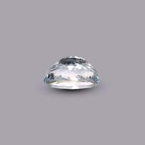 Natural Sky Blue Aquamarine 4.75 Carat Oval Cabochon Loose Gemstone for Fine Jewelry - Product Image 3