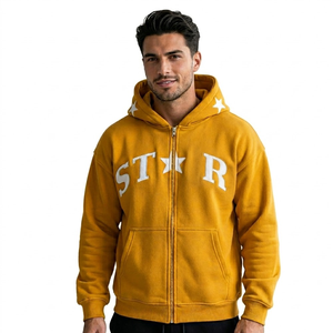 New Style Winter <b>Men's</b> <b>Pullover</b> Hoodies Custom Design Digital Printing Plain Dyed 100% Cotton High Quality Fashion Low Price - Product Image 1