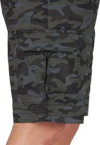 Men's Camouflage Cargo Shorts Mid Waist Breathable Cotton Polyester Summer Casual Woven Denim Shorts with Pockets - Product Image 2