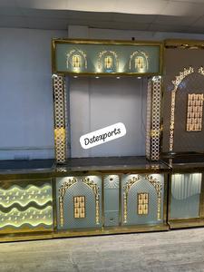 Comptoir de buffet au design élégant pour la décoration de fête, station de service alimentaire design, comptoir de service de buffet haut de gamme, décoration de mariage - Product Image 3