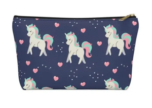 Pochette à maquillage personnalisée en néoprène avec impression personnalisée, logo personnalisé, sac cosmétique en néoprène, pochette de voyage en néoprène, sublimation - Product Image 2