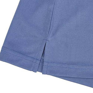 Polo unisexe en coton de haute qualité pour hommes et femmes, motif uni décontracté, manches courtes, grande taille, jersey piqué respirant, sublimation - Product Image 5