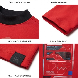 Camiseta Personalizable de Estilo Urbano para Hombre, 320GSM, Algodón Grueso, Tejido Doble, Talla 2XL, Manga Corta - Product Image 4