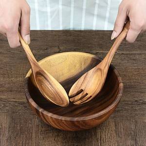100% Best Quality Eco-Friendly Wood <b>Serving</b> <b>Spoon</b> with Long Handle Mirror Polish for Kitchen Restaurants Giveaways-Low Price - Product Image 4