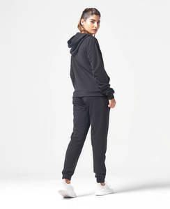 เสื้อฮู้ดสตรีทขนแกะแขนยาวแบบตัดตกแต่งโลโก้ได้ตามต้องการ - Product Image 2