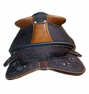 Silla de montar duradera para caballo, ajuste personalizado, para uso en ranchos, para trabajo en ranchos y equitación al aire libre, al mejor precio. - Product Image 1