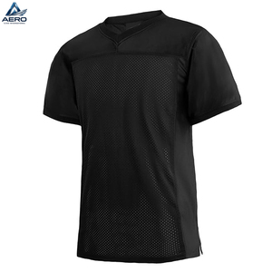 Camiseta de Fútbol Nueva Colección 2026, Malla Deportiva de Alta Calidad, Color Negro Liso, Tela Suave, Uniforme Deportivo para Entrenamiento - Product Image 2