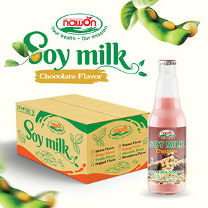 Lait de Soja Saveur Melon du Vietnam, Boisson Lactée à Base de Soja, Bouteille en Verre 300ml, Haute Valeur Nutritionnelle, Saveurs Naturelles, Faible Teneur en OEM - Product Image 3