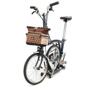 Bolsa de Manillar para Bicicleta Urbana Compacta Rhinowalk Serie <span class=keywords><strong>COSMOPOLIS</strong></span> de 6.5L, Bolsa de Almacenamiento Delantera Resistente para Bicicletas Plegables - Product Image 2