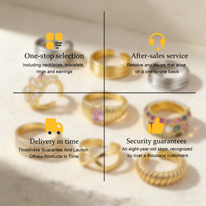 QIKU 금도금 데일리 여행용 펜던트 목걸이 (링크 체인 포함) - 나비/별/십자가/비행기/손바닥/성모 마리아 참 장식 - Product Image 6