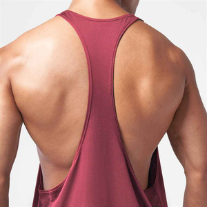Factory Direct Selling Fitness Gym Wear Sleeveless Thin Straps Singlets <b>Vests</b> Export Quality Low MOQ <b>Stringers</b> Tank Tops For Men - Product Image 5