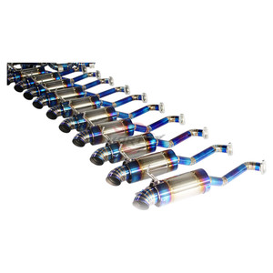 Sistema de Escape Catback de Aleación de Titanio Vortex Grado 5 para Honda Fit GK5 con Convertidor Catalítico - Product Image 6