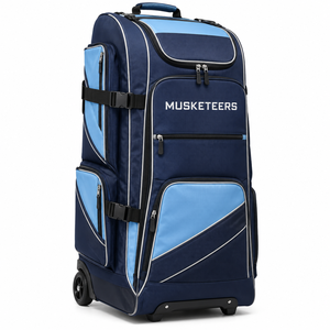Sacs de cricket faciles à transporter avec poignées télescopiques, sacs d'équipe sportive en gros avec logo personnalisé - Product Image 5