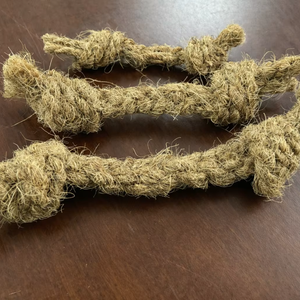 Juguete de Cuerda de Fibra de Coco para Perros, 7.9 Pulgadas, Cuerda Resistente para Masticar, para Perros Pequeños y Medianos, Fabricante Vietnamita ANGLE - Product Image 4