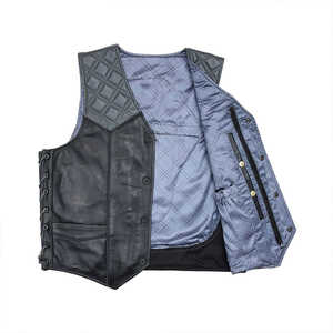 เสื้อกั๊กหนังสไตล์ตะวันตกสำหรับผู้ชาย Hammer Down - Product Image 5