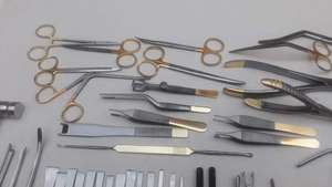 Ensemble avancé de 35 instruments chirurgicaux orthopédiques pour laminectomie, revêtement noir, qualité supérieure, par Dentavex - Product Image 6