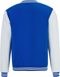 Heavyweight Wool Varsity <b>Jacket</b> With Leather Sleeves Premium Custom Letterman <b>Jacket</b> Wholesale Manufacturer - Product Image 2