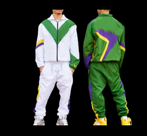 Conjunto Deportivo Personalizado para Hombre, Resistente al Viento, Ecológico, para Invierno, Pantalones de Nylon, Chaqueta Cortavientos para Correr - Product Image 3