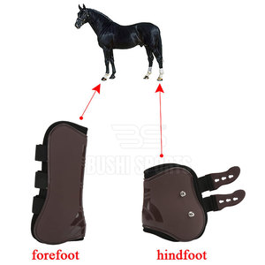 Low MOQ Shock Absorbing Horse Tendon Boots With Secure Fastening And Durable Horse Tendon Boots For Riding Comfort - Product Image 2