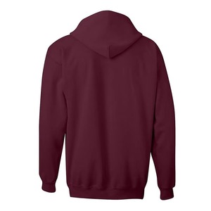 Sudadera con capucha para hombre, estilo urbano, 100% algodón, forro polar grueso, antiarrugas, transpirable, lisa, con capucha. - Product Image 4