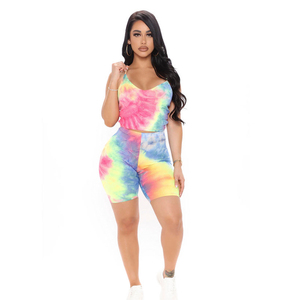 Competitive Price Custom Label New Arrived Top Sale Fresh Material Design Your Own Hot Selling Women Short <b>Sets</b> wholesale - Product Image 4