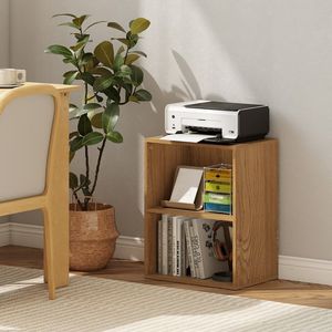 ชั้นวางหนังสือแบบเปิด 2 ชั้น พร้อมชั้นวางปรับได้ 5 ระดับ - Product Image 4