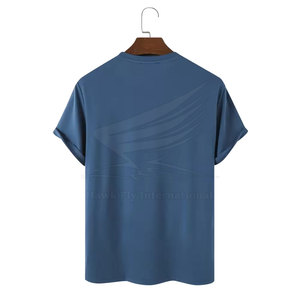 Camisetas de Hombre de Verano de Manga Corta, Ligeras, Transpirables, 100% Algodón, de Alta Calidad, Color y Logotipo Personalizables, Gran Venta - Product Image 2