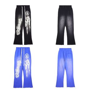 Customized Logo Patch <b>Embroidery</b> Unisex Jogger Pants Tracksuit 100% Cotton Sweatpants <b>Set</b> OEM ODM Streetwear - Product Image 4