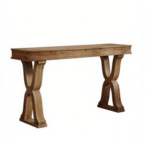 Farmhouse Solid Wood <b>Console</b> <b>Table</b> <b>Narrow</b> Entryway <b>Table</b> Rustic Long Sofa <b>Table</b> for Hallway Living Room - Product Image 2