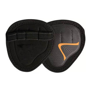 Gym <b>Training</b> Palm Grip Pull up <b>Weight</b> Lifting Gymnastics Grip Hand Guard Custom Size White Customized logo - Product Image 4