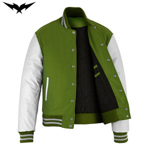 Veste universitaire, vêtements de baseball, fabrication de vestes à boutons pour hommes, vestes d'hiver personnalisées, broderie de logo - Product Image 5