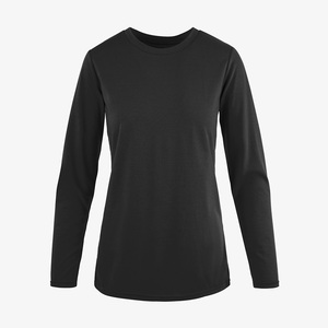 Camiseta de Manga Larga para Doctoras, de Alta Calidad, Cuello Redondo, para Uso Médico en Clínicas y Hospitales - Product Image 3