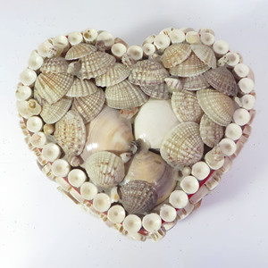 Love <b>Heart</b> <b>Shape</b> <b>Box</b> Made of Natural Sea Shells Gift Boxes Jewelry Container with Velvet Liner Souvenir Tourist Gifts - Product Image 4