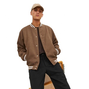 Chaquetas de Béisbol Varsity Personalizadas para Hombre, Manga Larga, Lana Lisa, con Impresión de Logotipo, Chaqueta Letterman FTI-VJ-015 para Invierno - Product Image 4