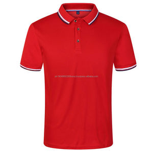Nouveauté, polo homme sur mesure, OEM, nouveau design, en coton de qualité supérieure, séchage rapide, respirant, avec logo personnalisé, livraison DDP - Product Image 1