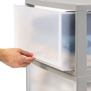 Cajones de Almacenamiento Grandes de Plástico, 47 Qt, Contenedores Apilables para Debajo de la Cama, Modulares, Paquete de 2 - Product Image 4