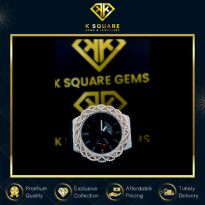 Nuevo Reloj de Pulsera de Lujo con Movimiento Automático Analógico de Acero Inoxidable, Cristal de Zafiro y Diamantes, con Botón de Presión - Product Image 6