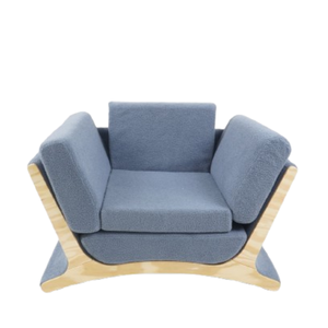Premium Eco-Friendly Waterproof Wooden Living Room <b>Sofa</b> with Cushions. - Product Image 5