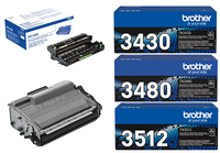 Cartouche de toner noir authentique TN-3430 avec une capacité de 3000 pages