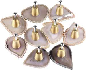 Pomos modernos para gabinetes con tornillos, tiradores decorativos para cajones, cómodas, armarios y despensas - Product Image 3