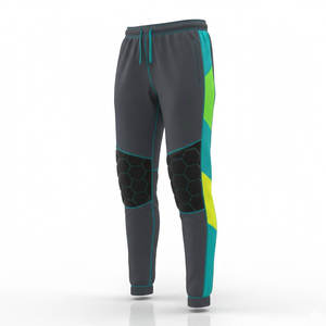 Custom AFL Sports Men's Quick Dry Training <b>Trousers</b> <b>Elastic</b> <b>Waist</b> Pockets Lightweight 100% Polyester OEM Team Wear Wholesale - Product Image 5
