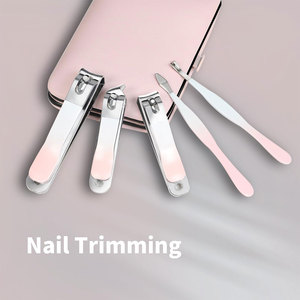 High Quality Manicure <b>Pedicure</b> Sets Stainless Steel Nail <b>Tools</b> Kit for Nail Salon and Personal Care - Product Image 2
