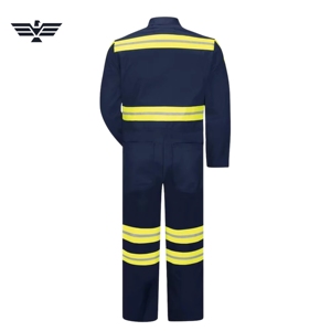 Combinaison de travail haute visibilité en gros, vêtement de sécurité réfléchissant, uniforme de travail résistant à l'eau, combinaison de travail - Product Image 6
