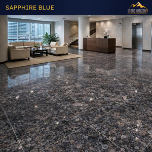 Sapphire Blue <b>Granite</b> Slabs 2cm Polished | Indian Blue <b>Granite</b> for Countertops & Flooring | Export Quality - Product Image 5