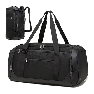 2026 Custom Multi-Purpose Lightweight Durable Travel Weekender Overnight Duffel Bag Canvas Sport Gym <b>Luggage</b> Hot Sale - Product Image 3