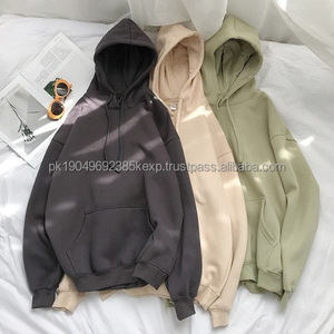 Sudaderas con Capucha de Color Sólido Básicas de Otoño Personalizadas de Fábrica, con Capucha Extra Grande y Transpirable para Parejas, para Gimnasio - Product Image 3