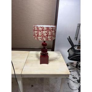 Lámpara de Mesa Eléctrica Ecológica Hecha a Mano con Pantalla Azul Estilo Empire para Decoración de Dormitorio - Precio al por Mayor - Product Image 3
