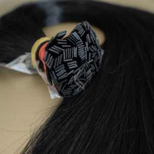 Extension de cheveux humains de qualité supérieure Extensions de cheveux russes à la kératine crue Conseils de kératine - Product Image 2